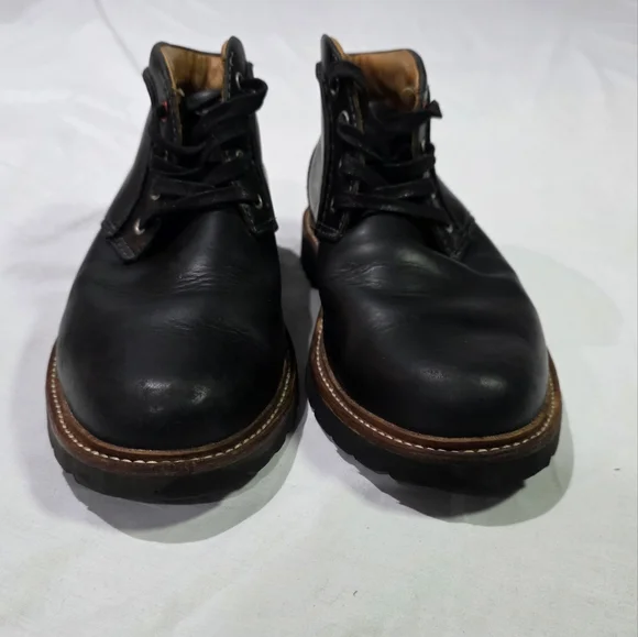 Boston Boot Co Commonwealth Chukka Black Leather Waterproof  display picture 3